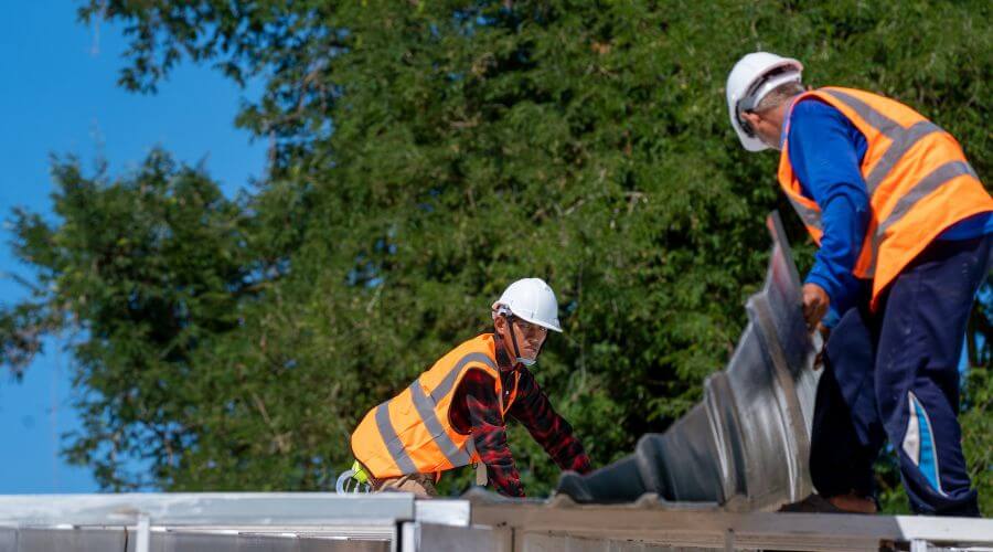 Professional metal roof installation in Alexander, IL